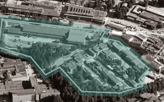 Tietokorttelit ilmakuva