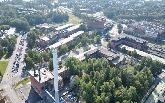 Ilmakuva kampuksesta