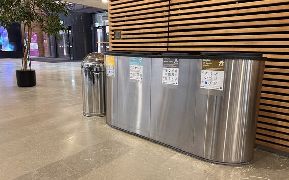 Uusi lajittelupiste Maarintie 8