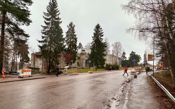 Väliaikainen suojatie