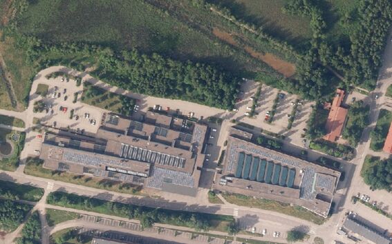 Ilmakuva kampuksesta 2017