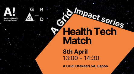Promotional image for the next event of the A Grid Impact Series, taking place April 8th